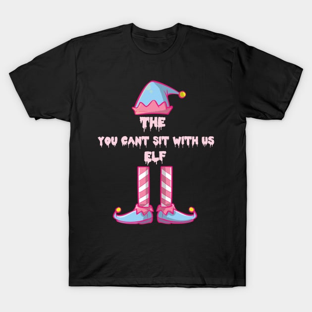 Pastel Goth Christmas Elf Kawaii Gothic Sarcastic Eboy Egirl T-Shirt by TellingTales